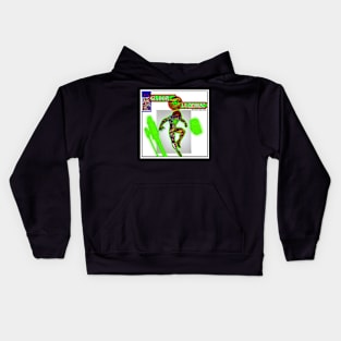 Dead of Night Studios D'Vergent Comics The Green Star Lantern Kids Hoodie